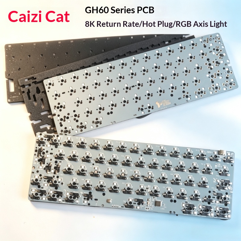 Hot Swap Pcb - PCB Keyboard GH60 yang Dapat Disesuaikan,