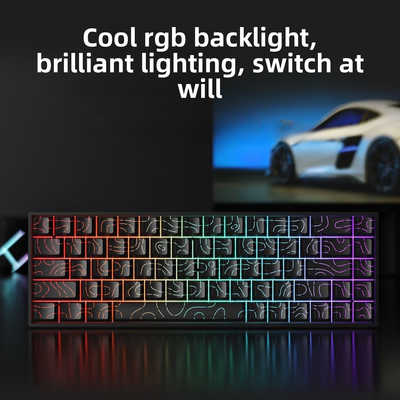 Keyboard mekanis 60% nirkabel  - Gaming Keyboard Mobile ulasan dan harga