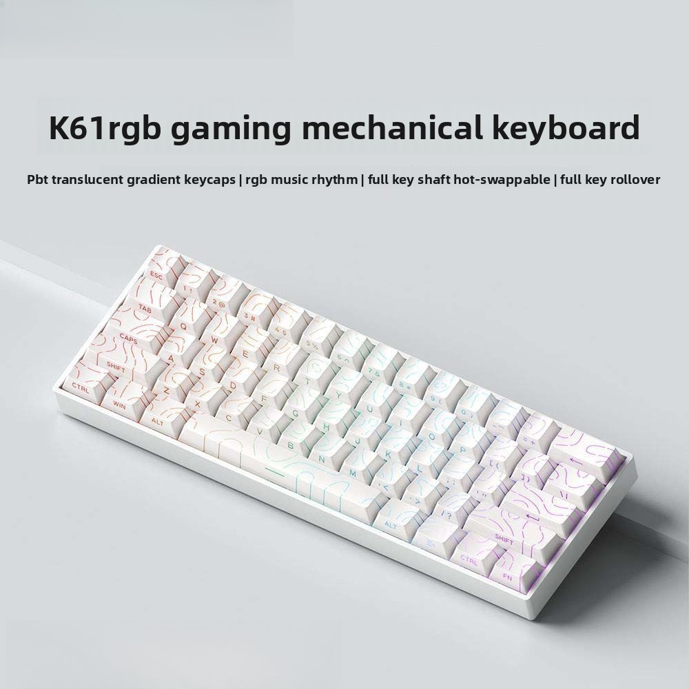 Keyboard mekanis 60% nirkabel  - Gaming Keyboard Mobile ulasan dan harga