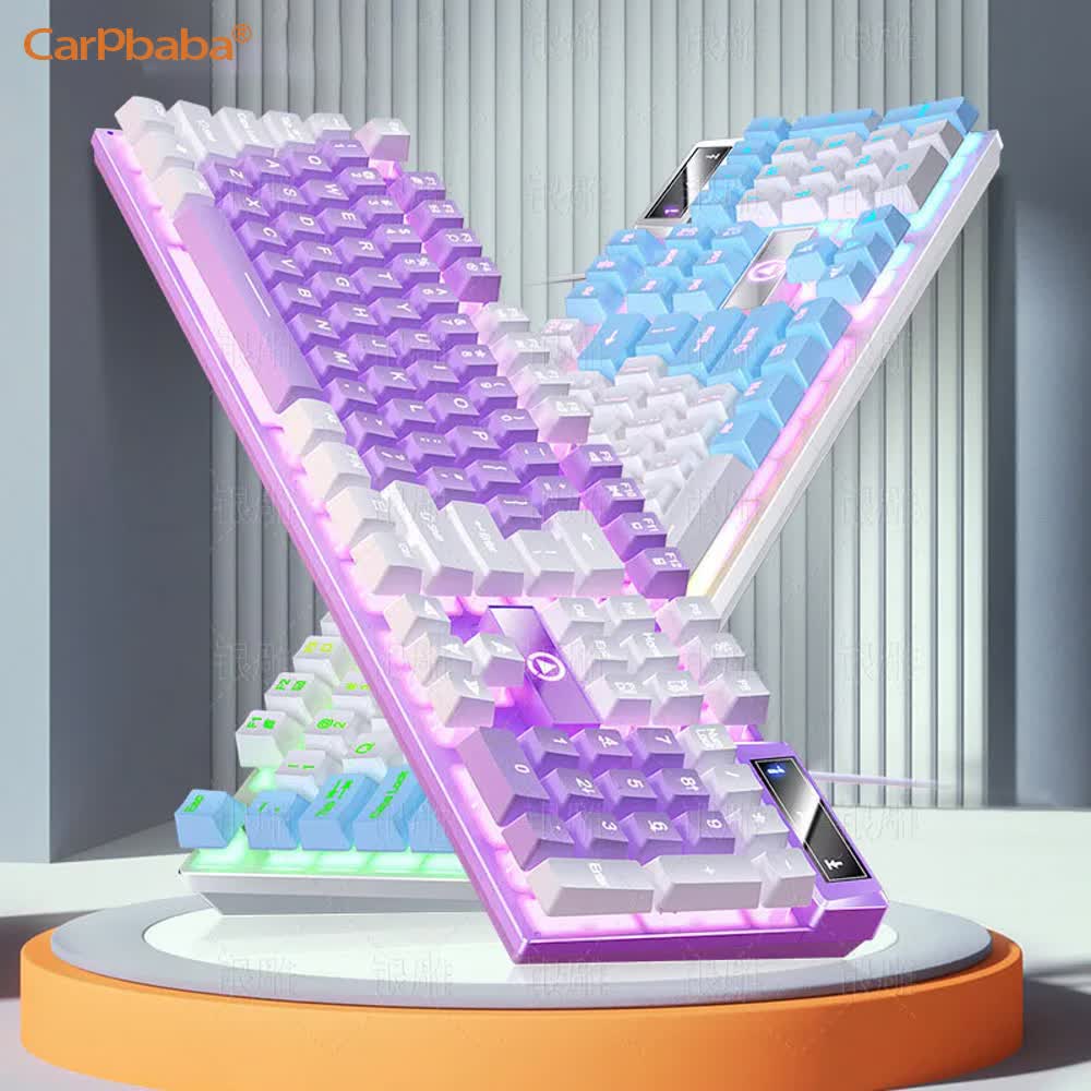 Carpbaba K500 104 tombol USB k - Gaming Keyboard Mobile ulasan dan harga
