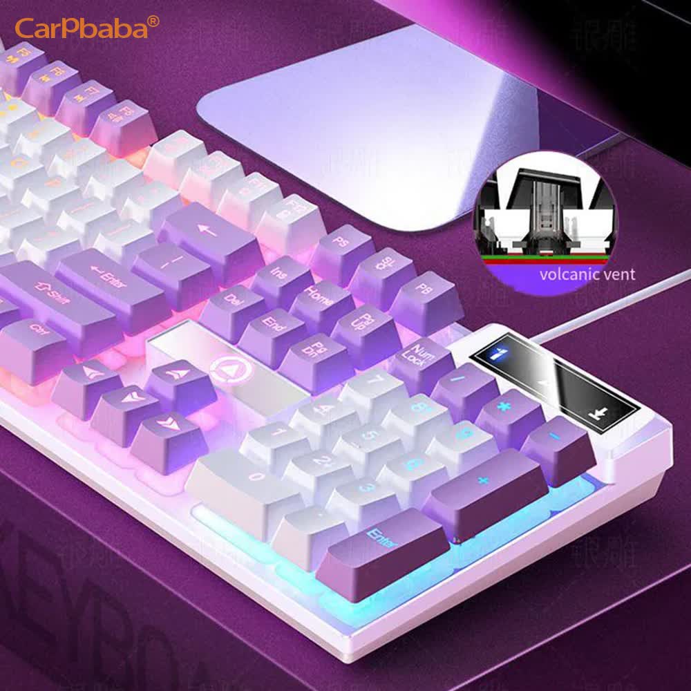 Carpbaba K500 104 tombol USB k - Gaming Keyboard Mobile ulasan dan harga