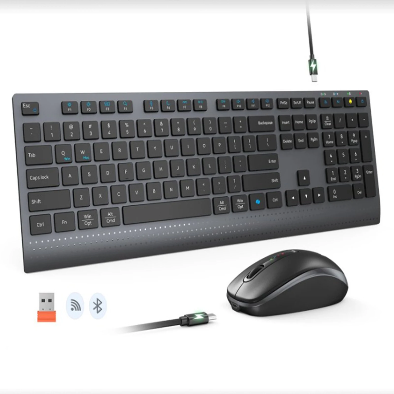 Set Mouse Keyboard Nirkabel Mo - Gaming Keyboard Mouse Set ulasan dan harga
