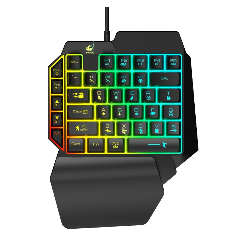 K15 keyboard satu tangan Gun G - Keyboard Gaming Amazon ulasan dan harga
