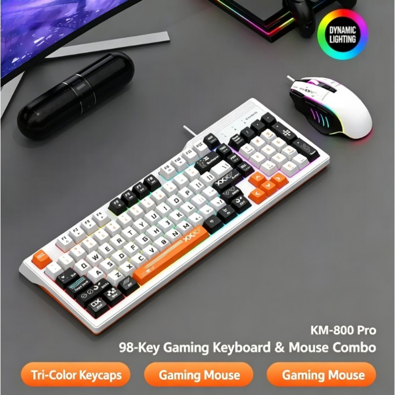 K8pro 3 In 1 Gaming Combo Set  - Gaming Keyboard Mouse Set ulasan dan harga