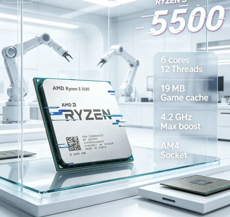 AMD Ryzen 5 5500 Pilihan Terba - Amd Cpu Ryzen 5 ulasan dan harga
