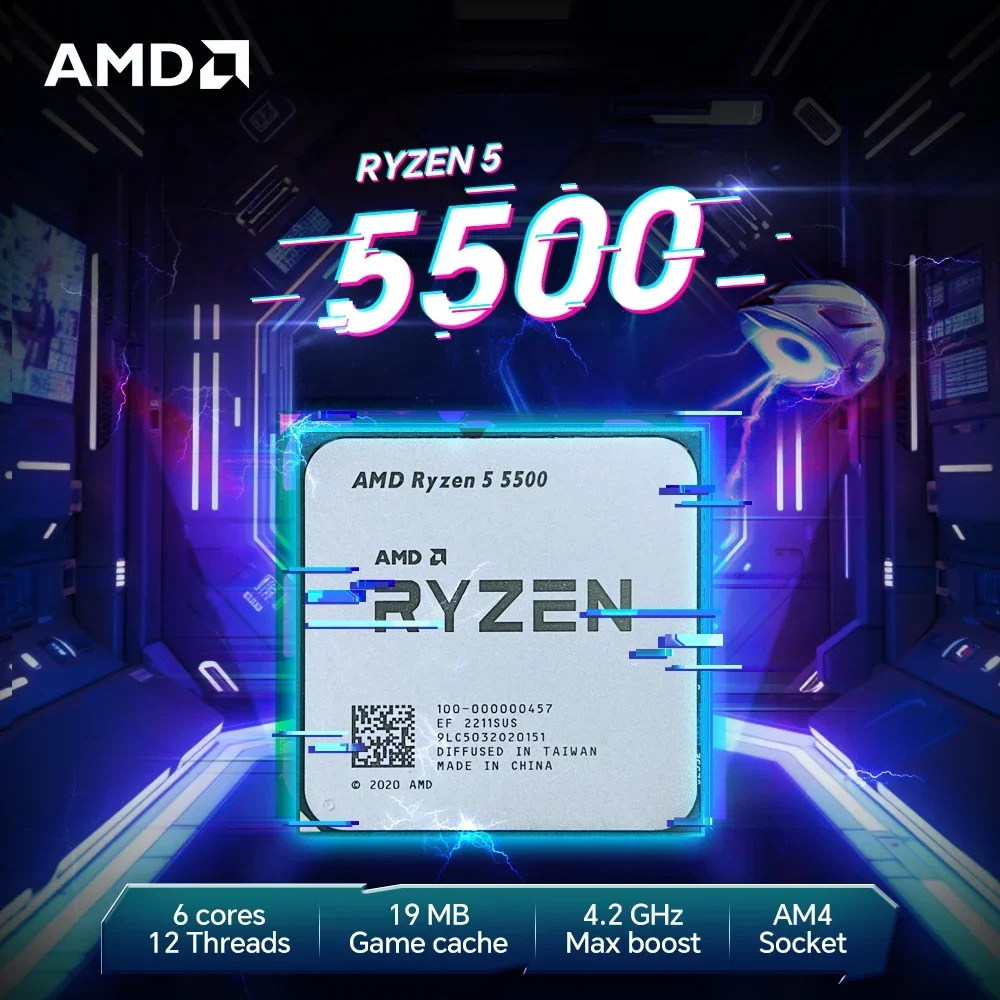 AMD Ryzen 5 5500 Pilihan Terba - Amd Cpu Ryzen 5 ulasan dan harga