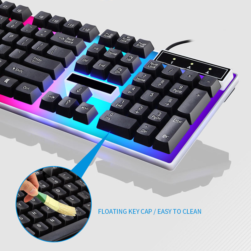 RGB Keyboard dan Mouse game, K - Gaming Keyboard Mobile ulasan dan harga