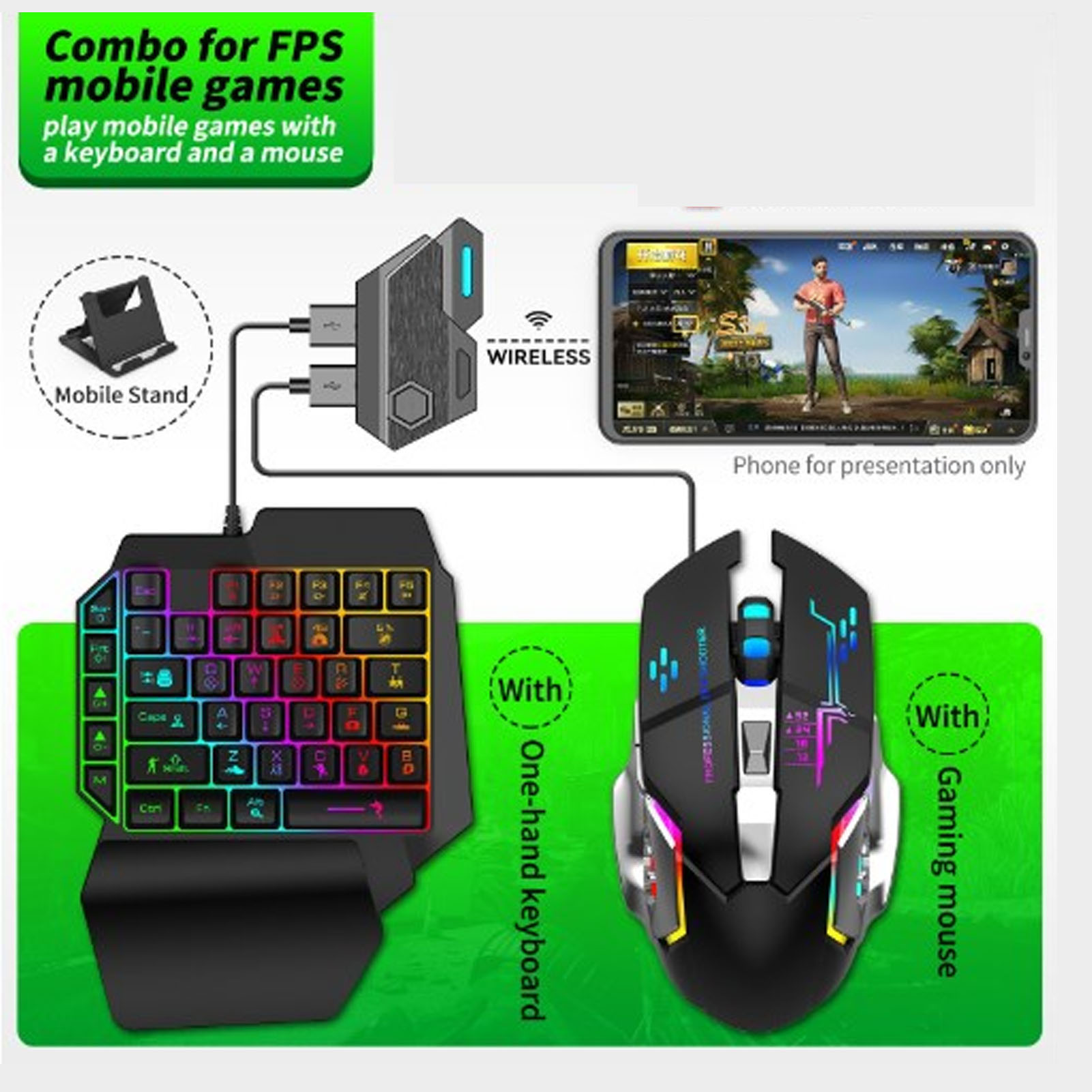 Paket Combo Game Mobile Koneks - Gaming Keyboard Mobile ulasan dan harga