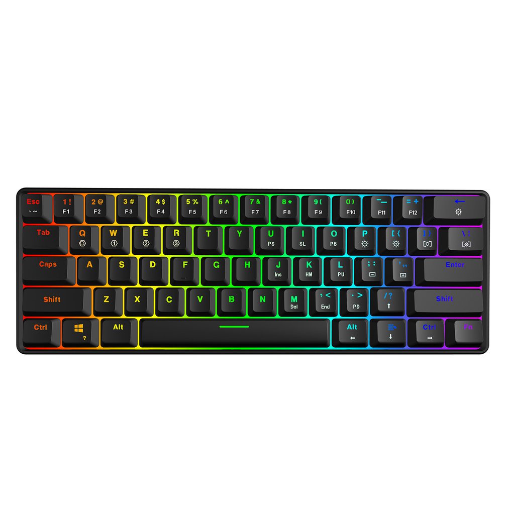 SKYLOONG GK61 Mini Portabel 60 - Gaming Keyboard Mobile ulasan dan harga